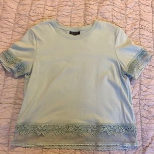 Mint Green Lacey T-Shirt